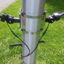 Load image into Gallery viewer, Dual Bullhorn CREE Flagpole Solar Light