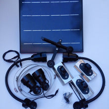 Load image into Gallery viewer, Dual Bullhorn CREE Flagpole Solar Light