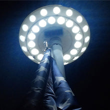 Load image into Gallery viewer, Double Row Solar Flagpole Light