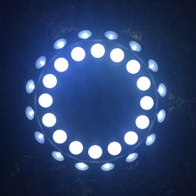 Load image into Gallery viewer, Gold Flying Bald Eagle and Solar Flagpole Light Triple Topper