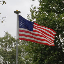 Load image into Gallery viewer, Double Row Solar Flagpole Light