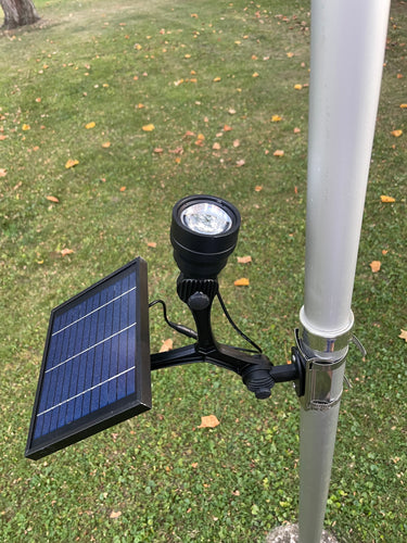 Solar Flagpole Spotlight CREE
