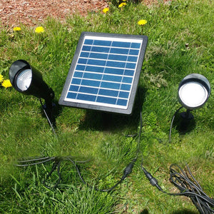Solar Spotlight Kit with Remote