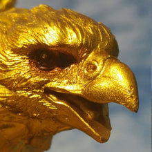 Load image into Gallery viewer, Gold Flying Bald Eagle Flagpole Topper