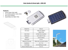 Load image into Gallery viewer, Ultra Bright Motion Activated Solar Security Light - 10W