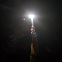 Load image into Gallery viewer, Double Row Solar Flagpole Light