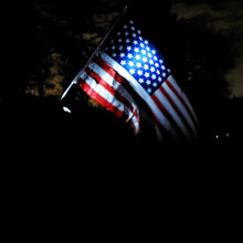 Load image into Gallery viewer, House Mounted Flagpole Solar Light