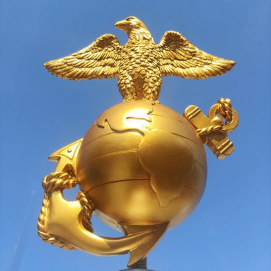 US Marines Flagpole Eagle Topper